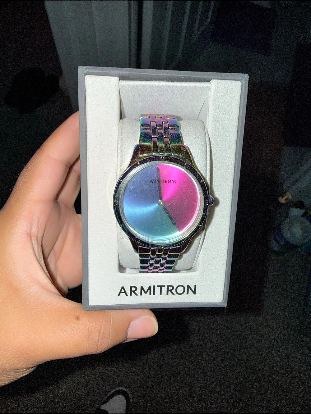 Armitron Prismatica Iridescent Watch Multicolor Watch